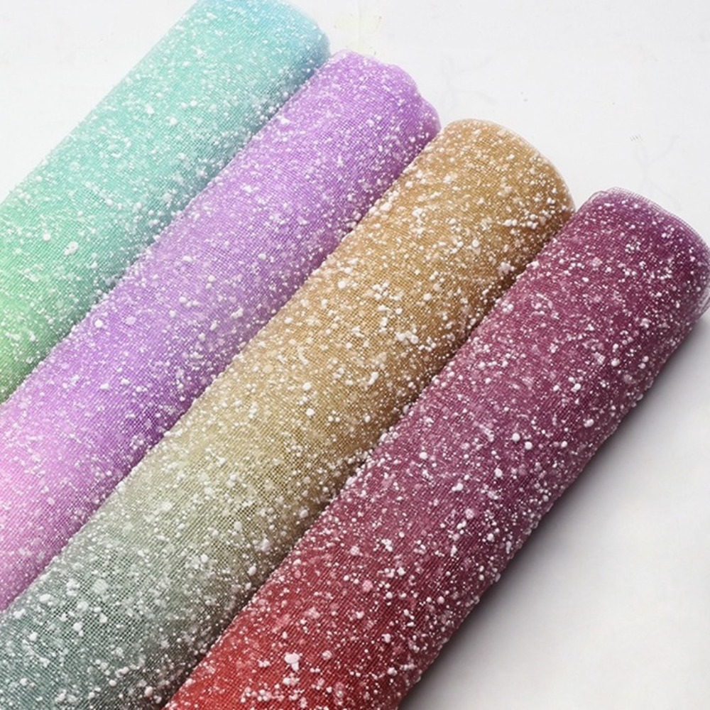 Gradient Snow Dot Yarn Mesh Pa - Florist Flower Supply ulasan dan harga