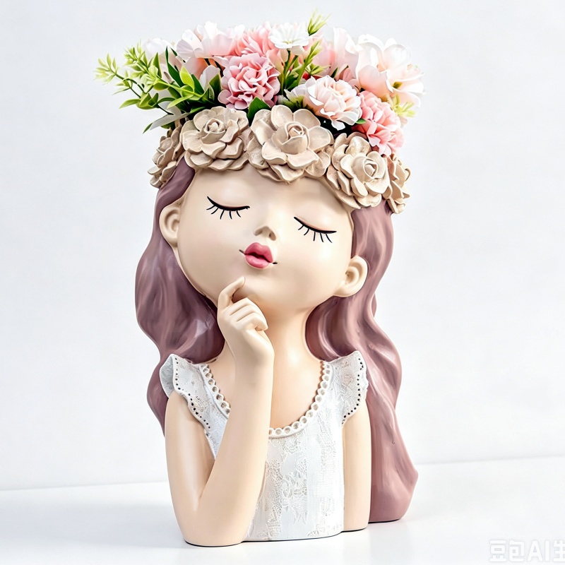Contemplative Flower Fairy Vas - Florist Supply Vases ulasan dan harga